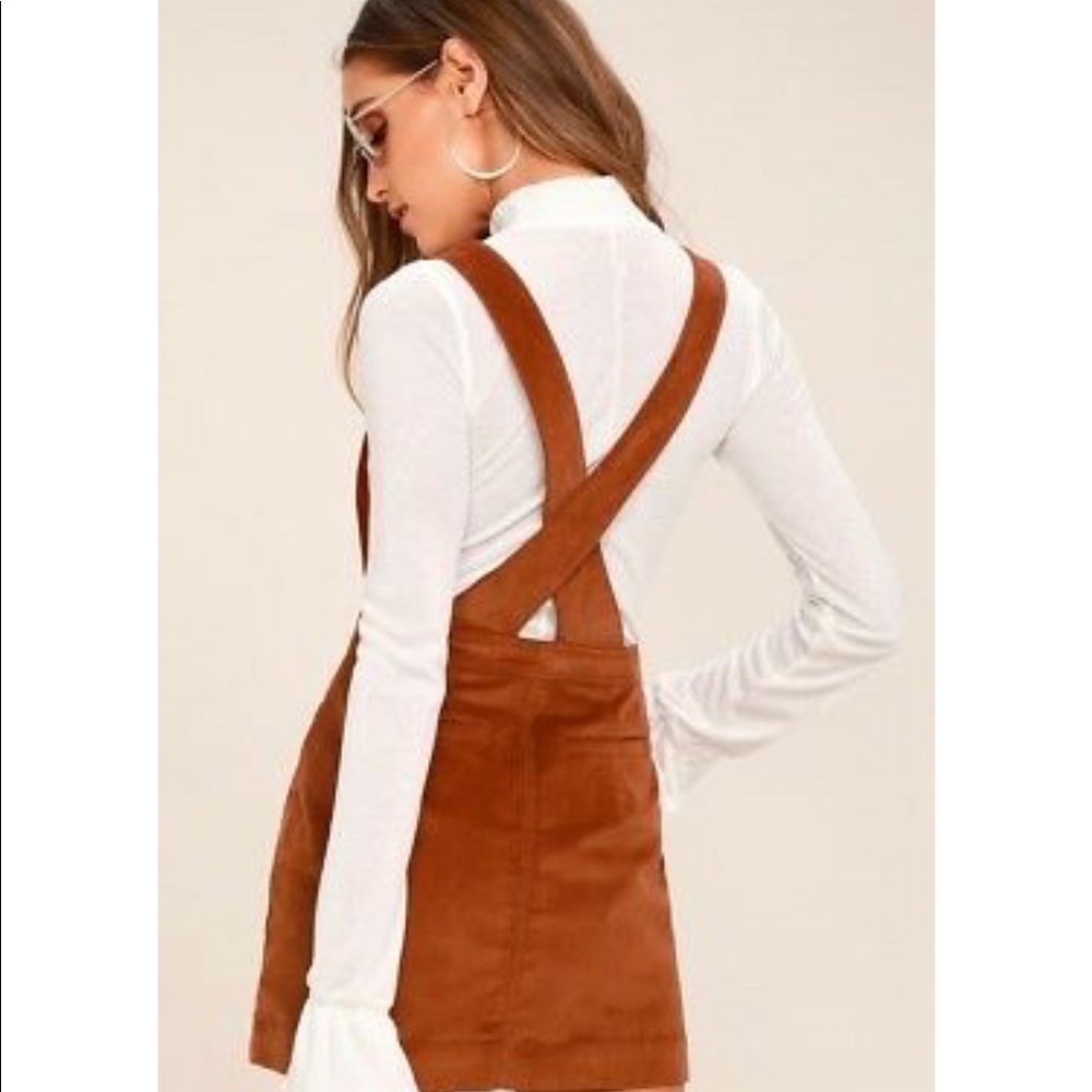 Free People corduroy strappy dress